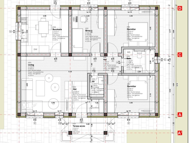 Casa 4 camere - Holboca