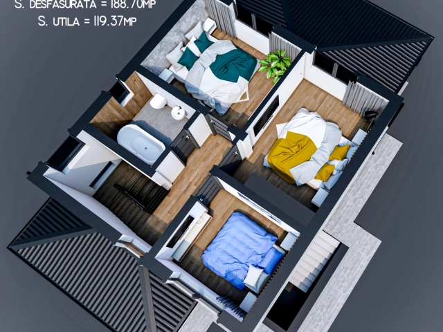 Casa 5 camere - Miroslava