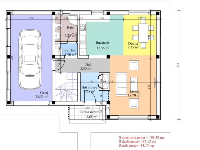 Casa 4 camere - Valea Adanca