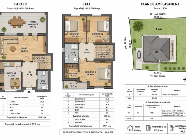 Casa 4 camere - Bucium
